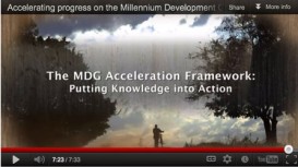 Se UNDP:s film om hur vi påskyndar arbetet med att nå millenniemålen.